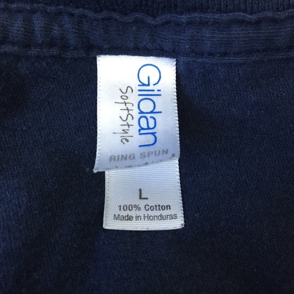 Graphic Tee Short Sleeve Blue Unisex - Picture 5 of 5